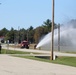 Fort McCoy firefighters flush hydrants around installation
