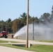 Fort McCoy firefighters flush hydrants around installation