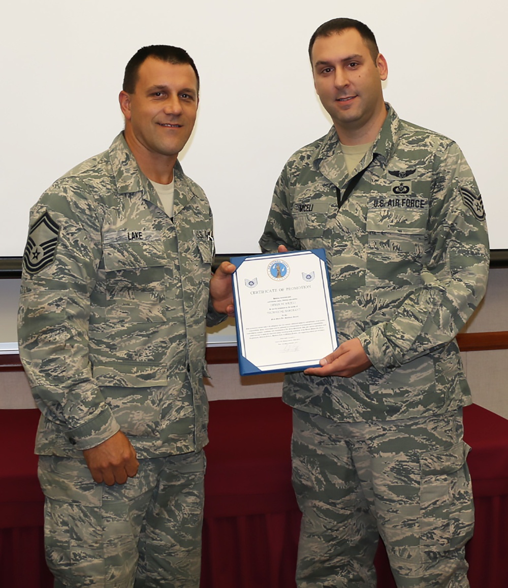 Miceli Promoted to Tech Sgt