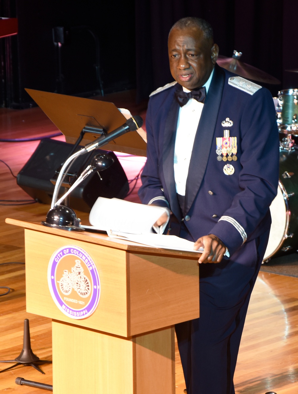 Columbus AFB holds AF 70th Anniversary Ball