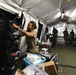 Members of the Army's 575th Area Support Medical Company from Washington State Joint Base Lewis-McChord Set up A Mobile Medical Center in St. Croix