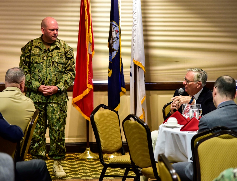 US 3rd Fleet Commander Speaks at SDMAC Breakfast