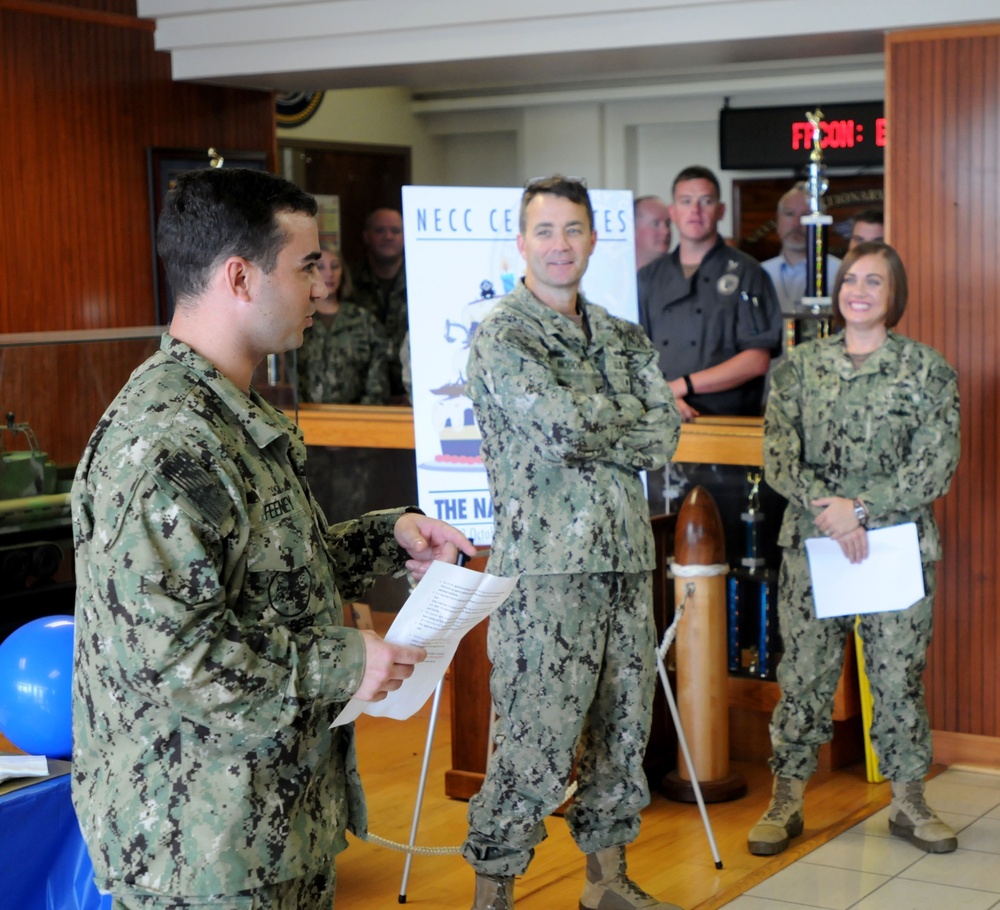 NECC Celebrates the Navy's 242nd Birthday
