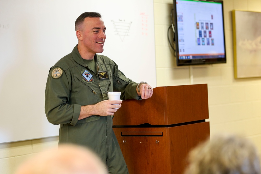 MCARA veterans visit VMAQ-2