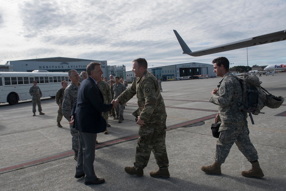 Vermont Guardsmen Return Home
