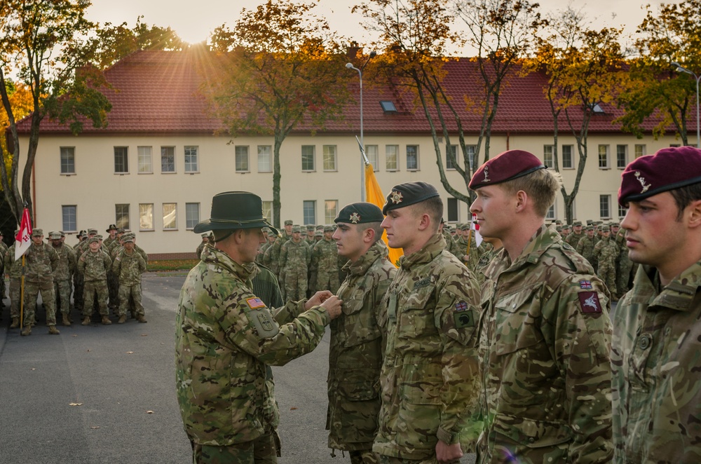Battle Group Promotes UK Soldiers
