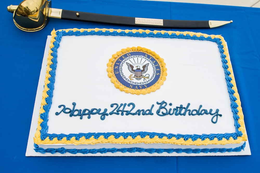 Navy's Cake Cutting Ceremony