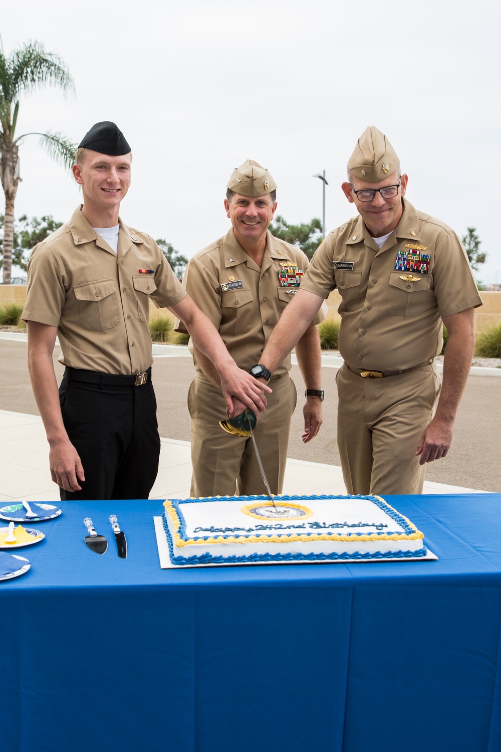 Navy's Cake Cutting Ceremony