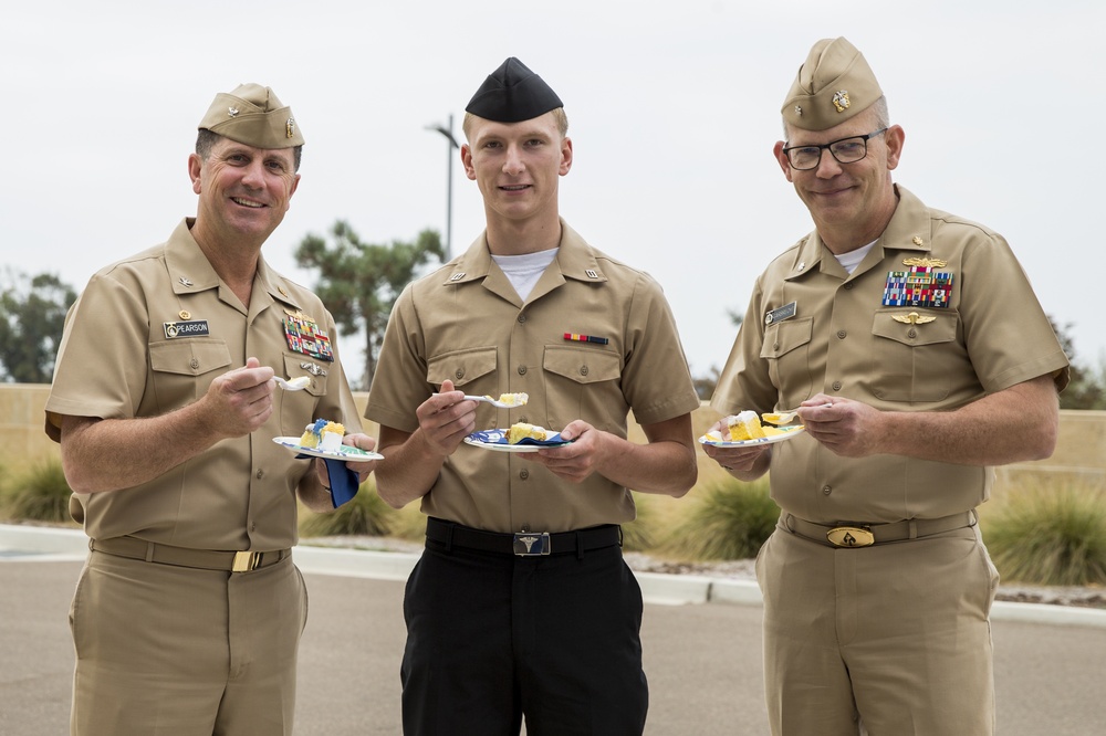 Navy's Cake Cutting Ceremony