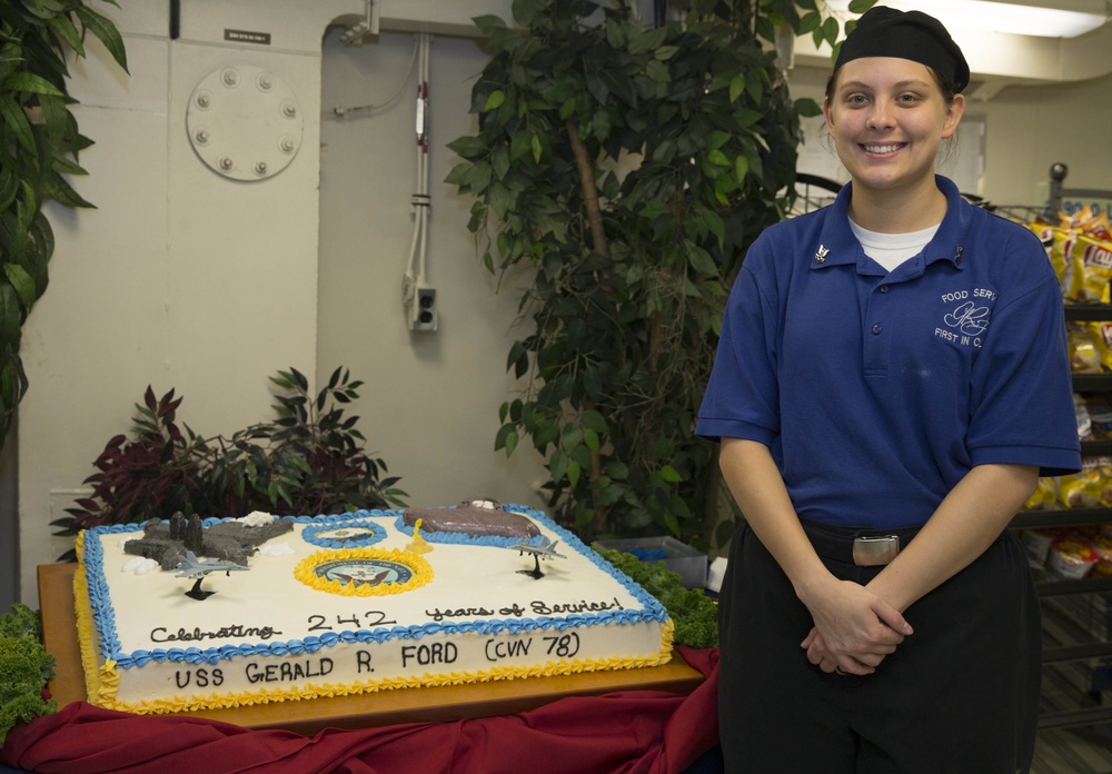 SUPPLY Navy Birthday Cake Cutting