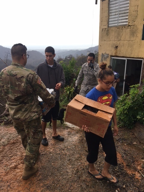 Airmen making a difference in Puerto Rico