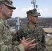 Brig. Gen. Rock Surveys Pōhakuloa Training Area