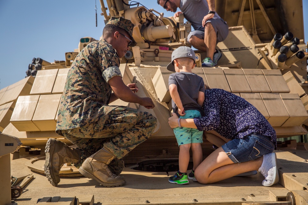 Marines visit San Diego