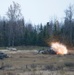 Muleskinners send 84 mm high-explosive anti-tank rockets down range at JBER