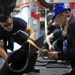 BLR Sailors renovate ship's gym