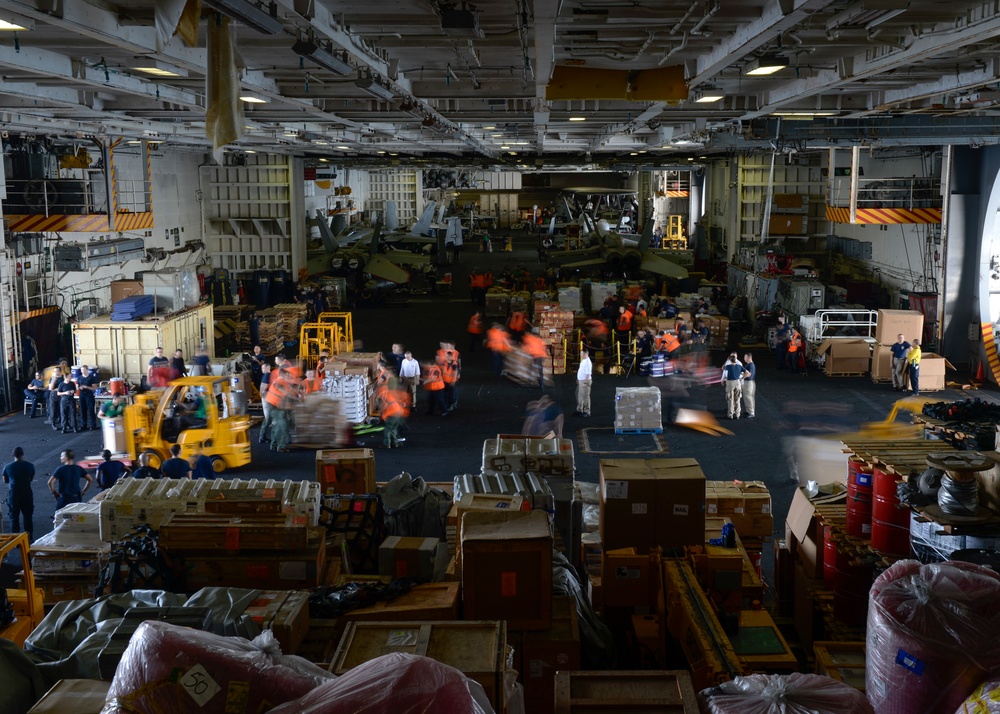 Nimitz Supports Operation Inherent Resolve