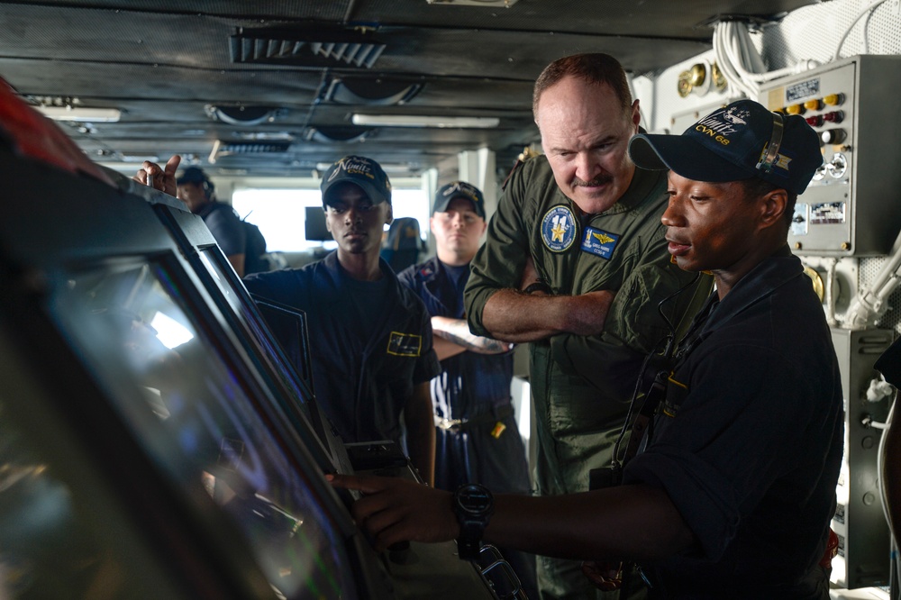 Nimitz Supports Operation Inherent Resolve