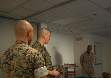 Marines with “Magnificent Seventh” renovate barracks for deployed Marines