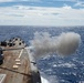 USS Stethem gunnery training