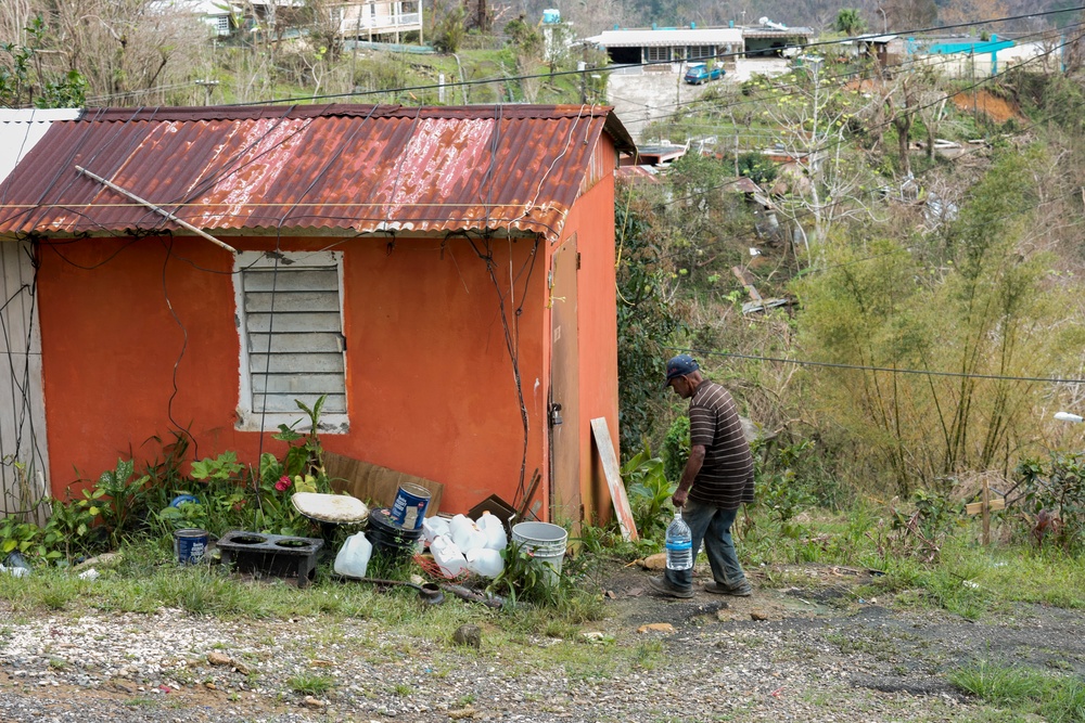 PRANG Members Volunteer in Hurricane Maria Relief Efforts