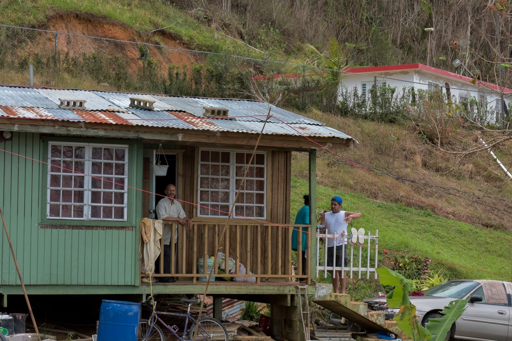 PRANG Members Volunteer in Hurricane Maria Relief Efforts