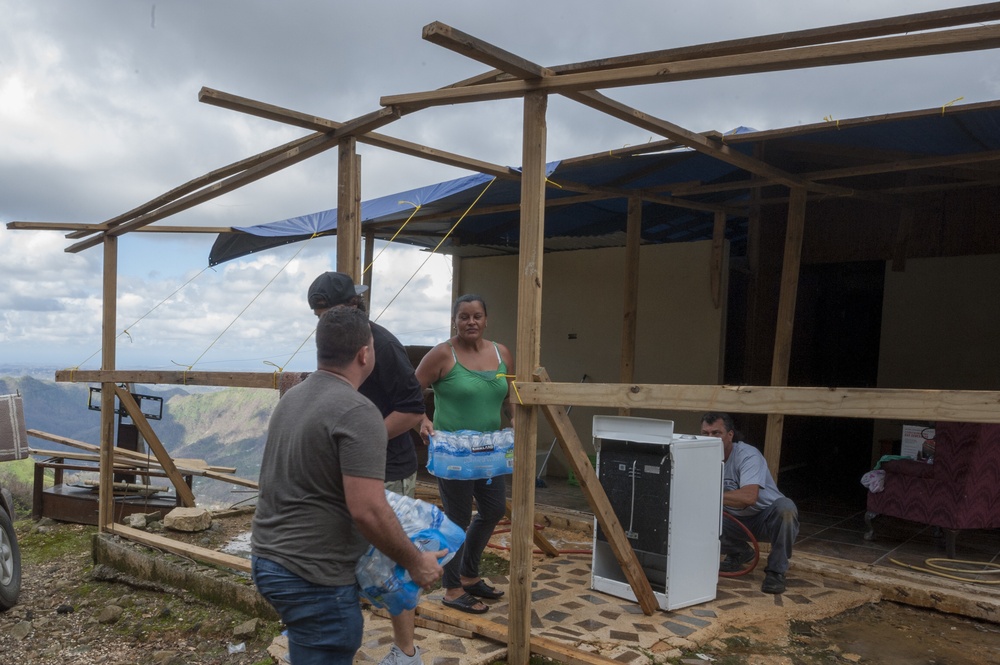 PRANG Members Volunteer in Hurricane Maria Relief Efforts