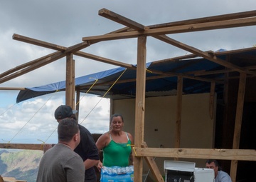 PRANG Airmen Make Water, Food Deliveries to Island’s Interior