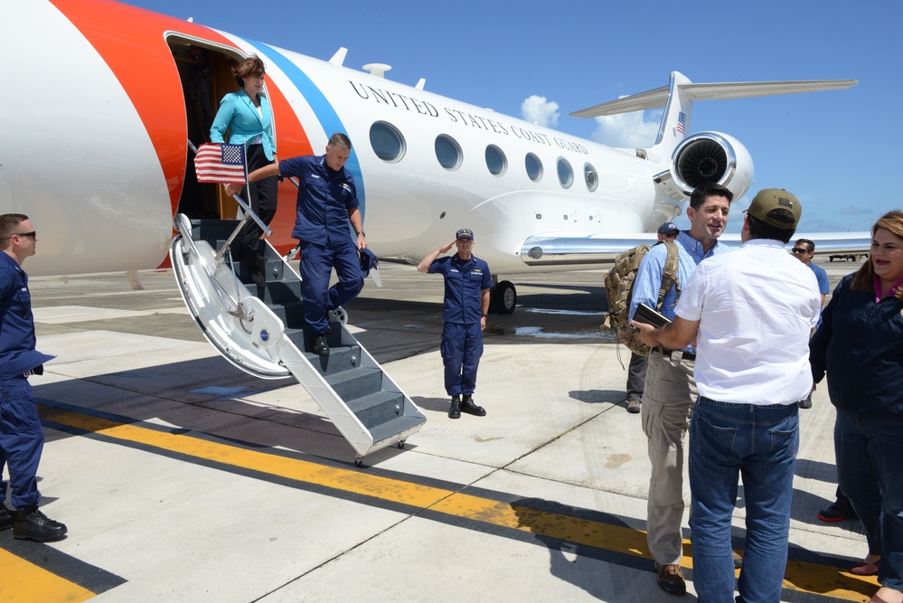 Coast Guard Commandant Visits Puerto Rico