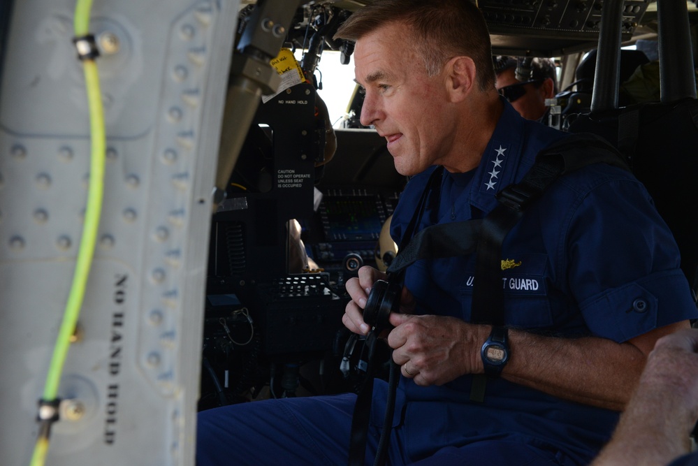 Coast Guard Commandant Visits Puerto Rico