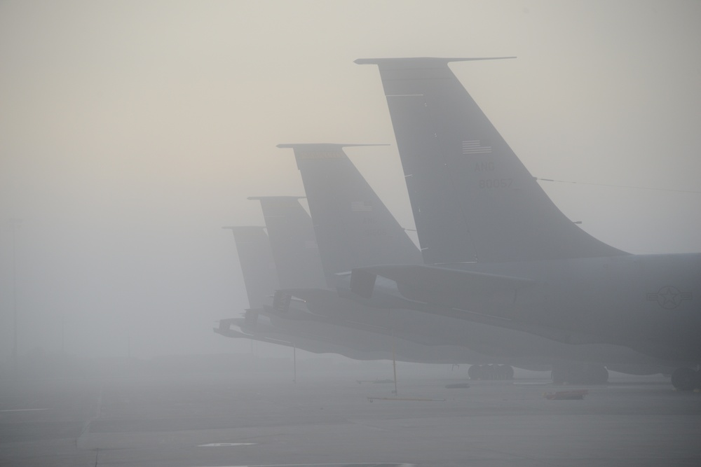 Foggy KC-135