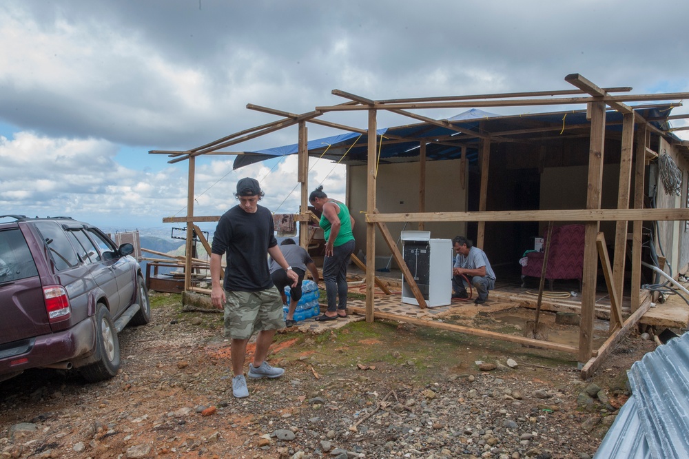 PRANG Members Volunteer in Hurricane Maria Relief Efforts