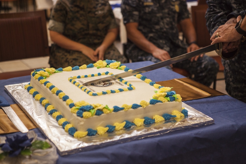 242nd Navy Birthday Cake Cutting