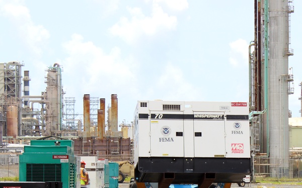 Temporary power generators prepare for critical infrastructures