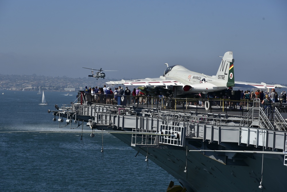 Fleet Week San Diego Sea and Air Parade