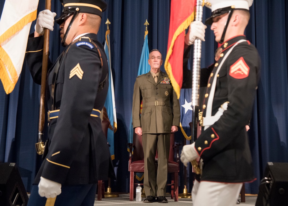 CJCS presides over National Defense University Change of Responsibility