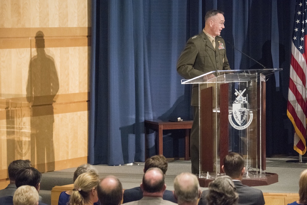 CJCS presides over National Defense University Change of Responsibility