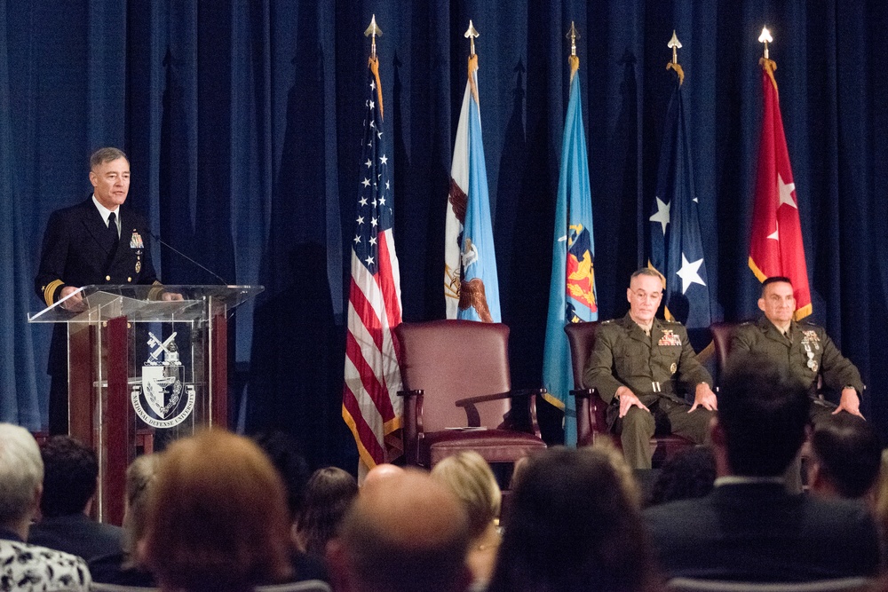CJCS presides over National Defense University Change of Responsibility