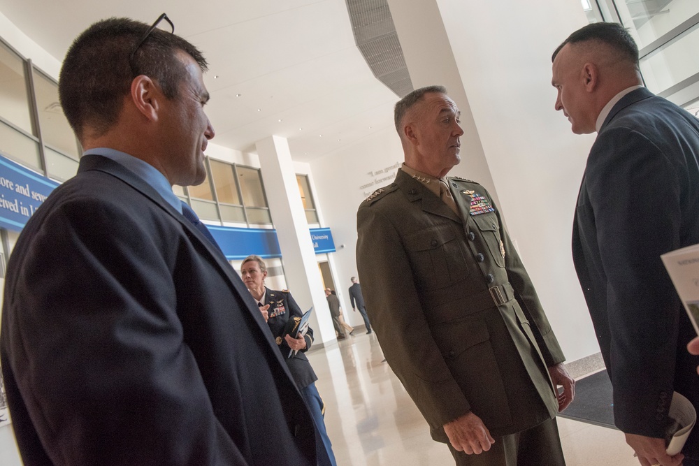 CJCS presides over National Defense University Change of Responsibility