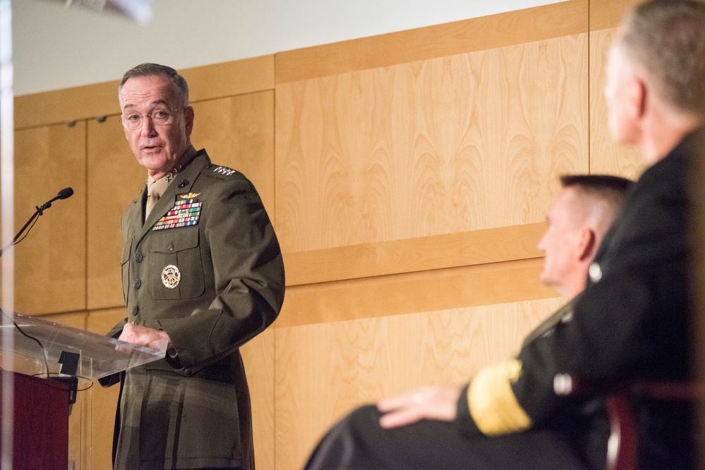 CJCS presides over National Defense University Change of Responsibility