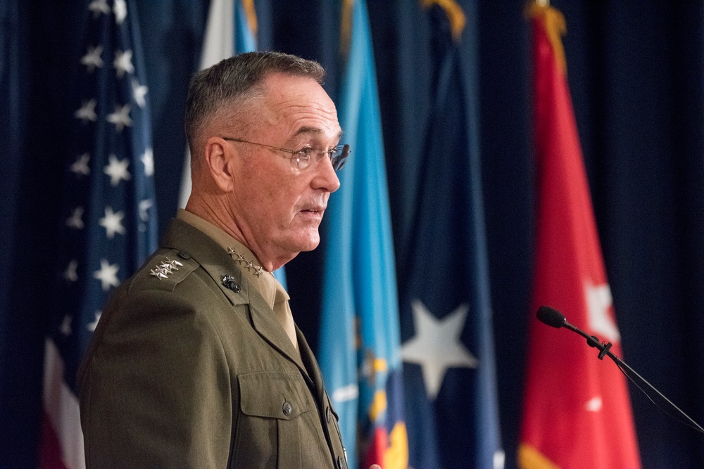 CJCS presides over National Defense University Change of Responsibility
