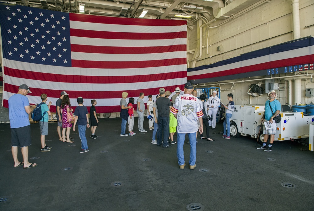 USS Anchorage (LPD 23) Ship Tours during Fleet Week San Diego 2017