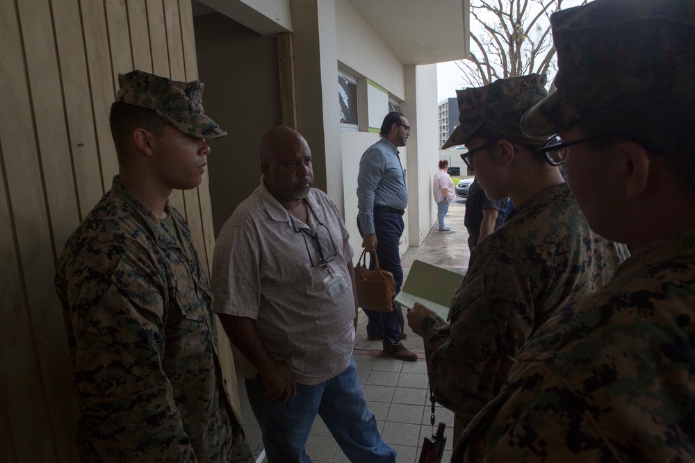 26th MEU Marines, Sailors reassess hospitals, distribution centers in Puerto Rico