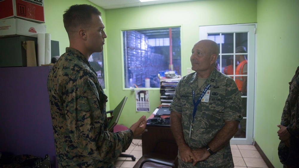 26th MEU Marines, Sailors reassess hospitals, distribution centers in Puerto Rico