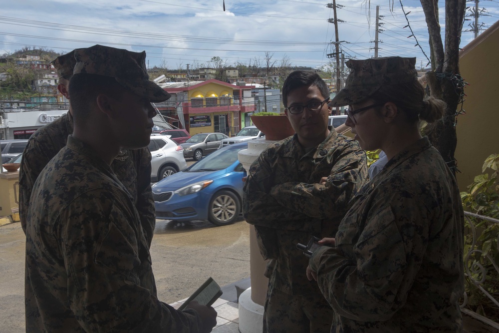 26th MEU Marines, Sailors reassess hospitals, distribution centers in Puerto Rico