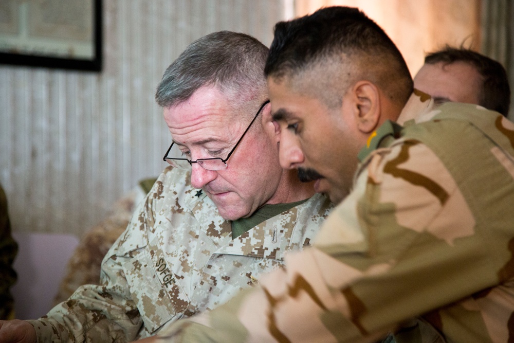 Brig. Gen. Sofge Visits Taji