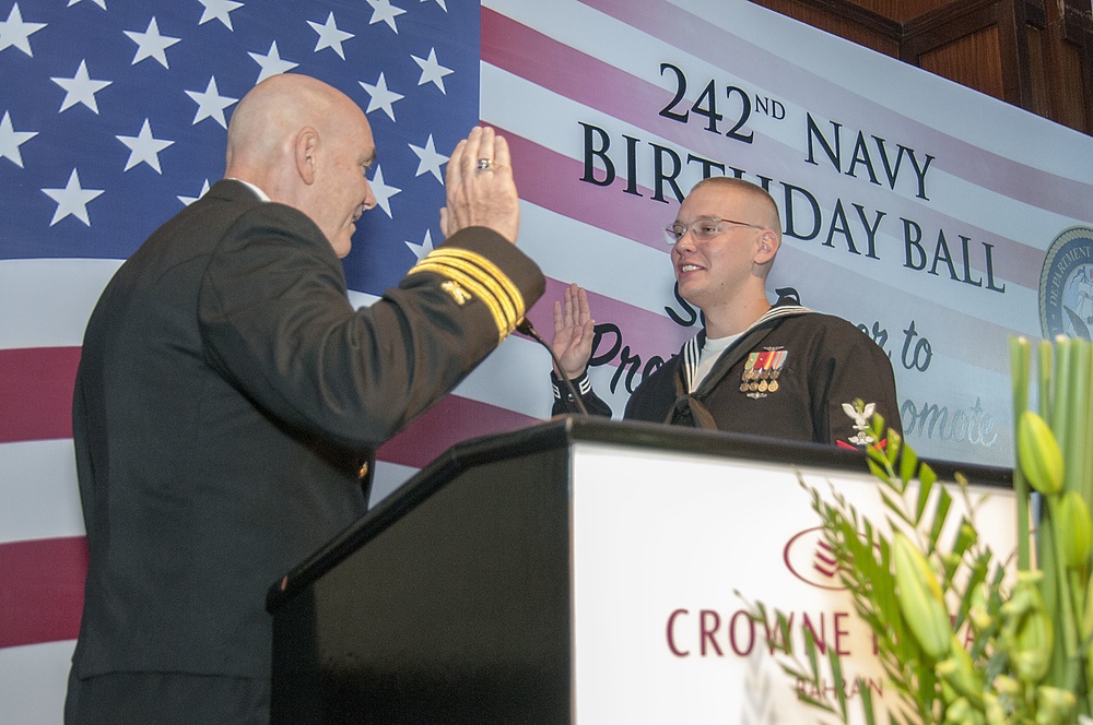 U.S. 5th Fleet Sailors Celebrate Navy’s 242nd Birthday