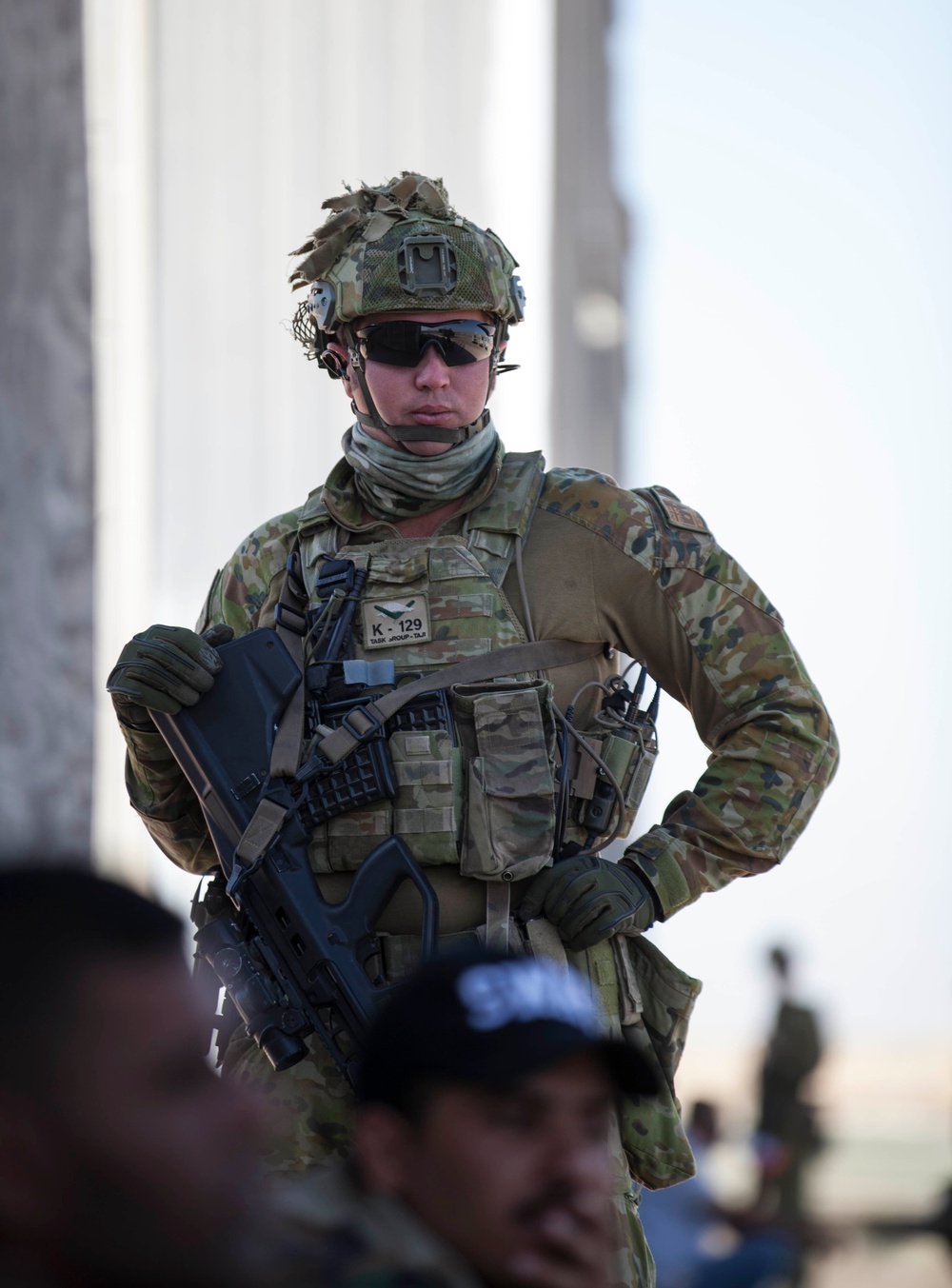 Iraqi Security Forces Train on M249