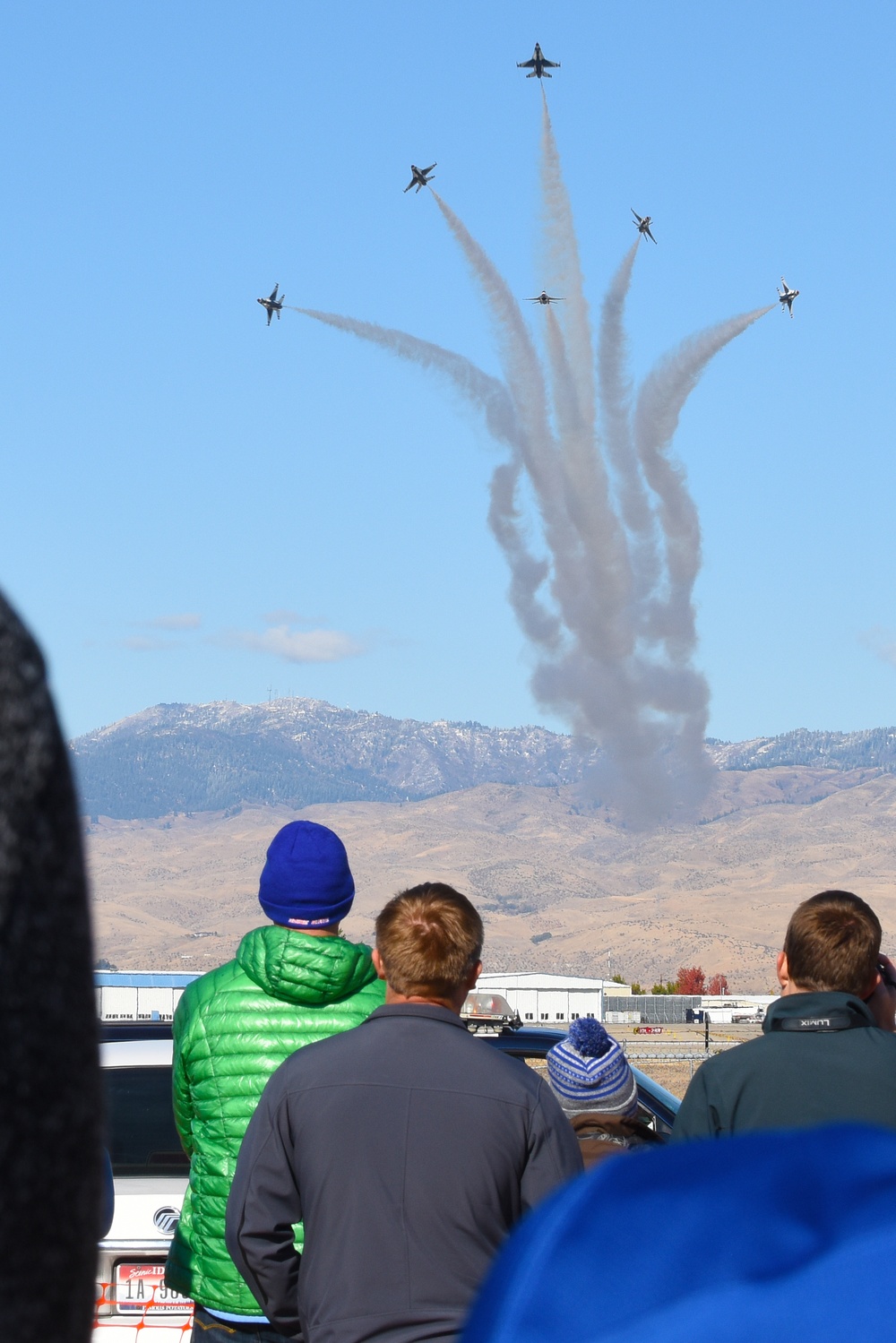 Gowen Thunder open house and air show in Idaho