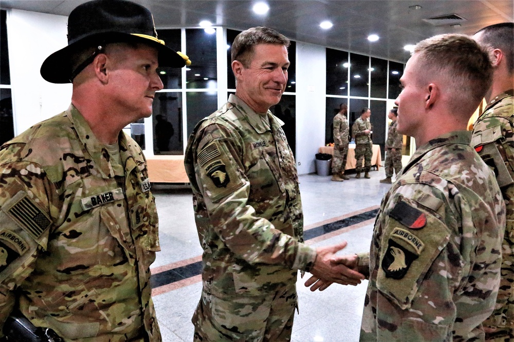 U.S. Army Gen. James C. McConville visits Erbil, Iraq