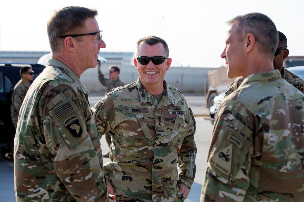 U.S. Army Gen. James C. McConville visits Erbil, Iraq